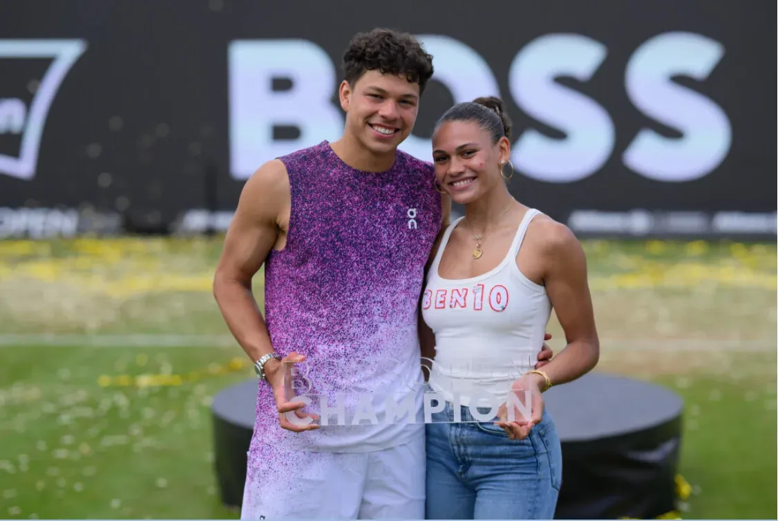 How Ben Shelton and Trinity Rodman support each other's pro careers