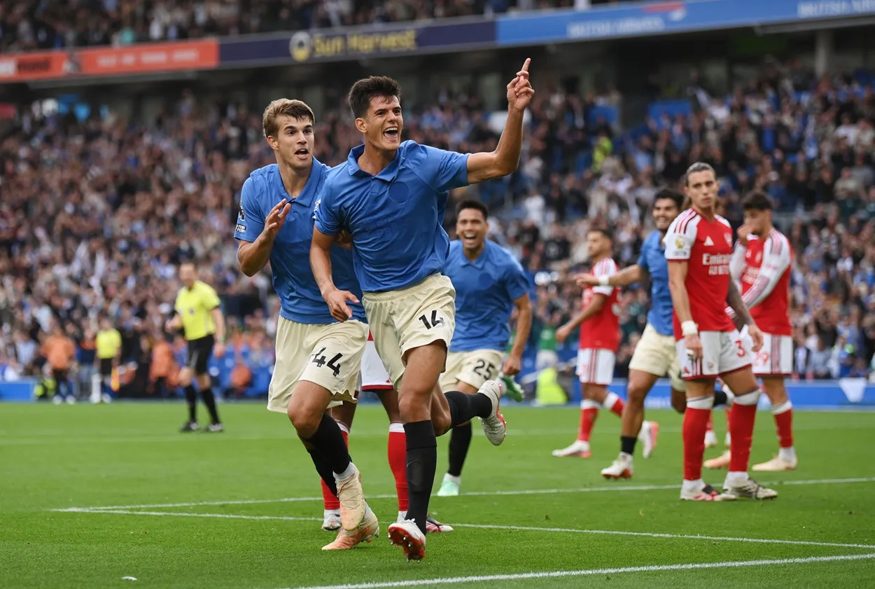 Brilliant Brighton were “outstanding” and made Arsenal “not look great”, says Merson