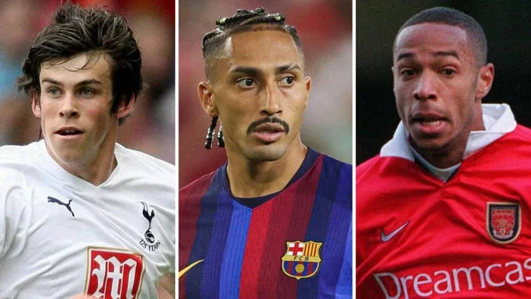 From Henry to Raphinha: 15 footballers who thrived after switching positions