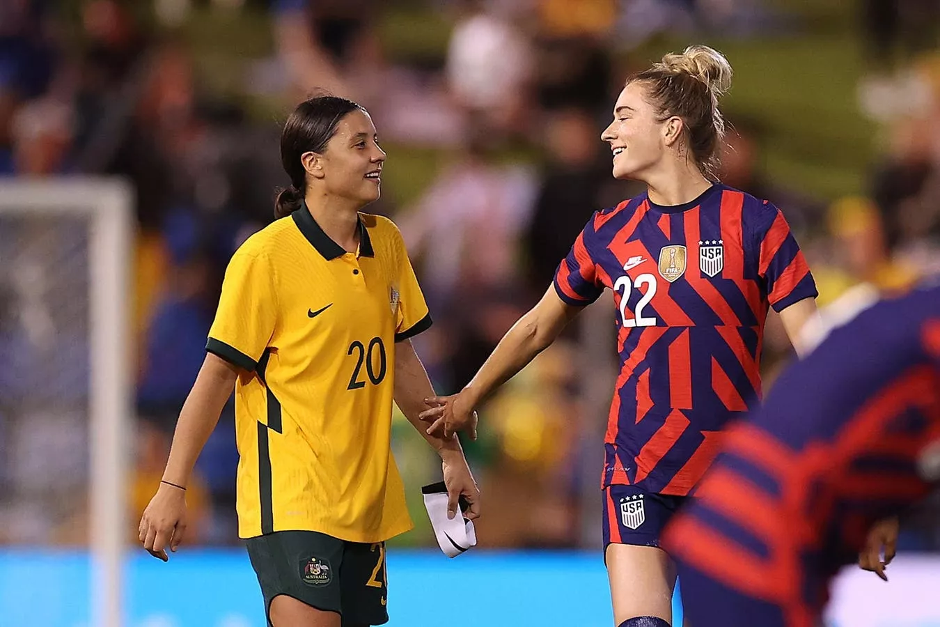 ‘Little Man Is Here’: Sam Kerr, Kristie Mewis Welcome Baby Boy