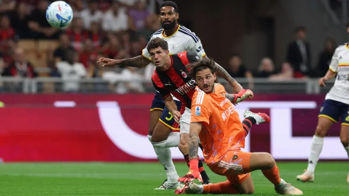 WATCH: USMNT's Christian Pulisic scores first goal of season for AC Milan