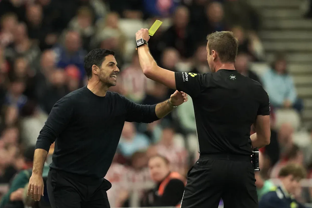 Arsenal manager Mikel Arteta rages at 'unacceptable' penalty against Sunderland