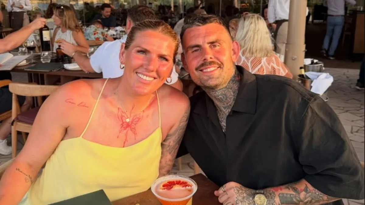 England football legend Millie Bright reveals she is pregnant with influencer barber Tom Mitchell after kicking her colourful love life into touch