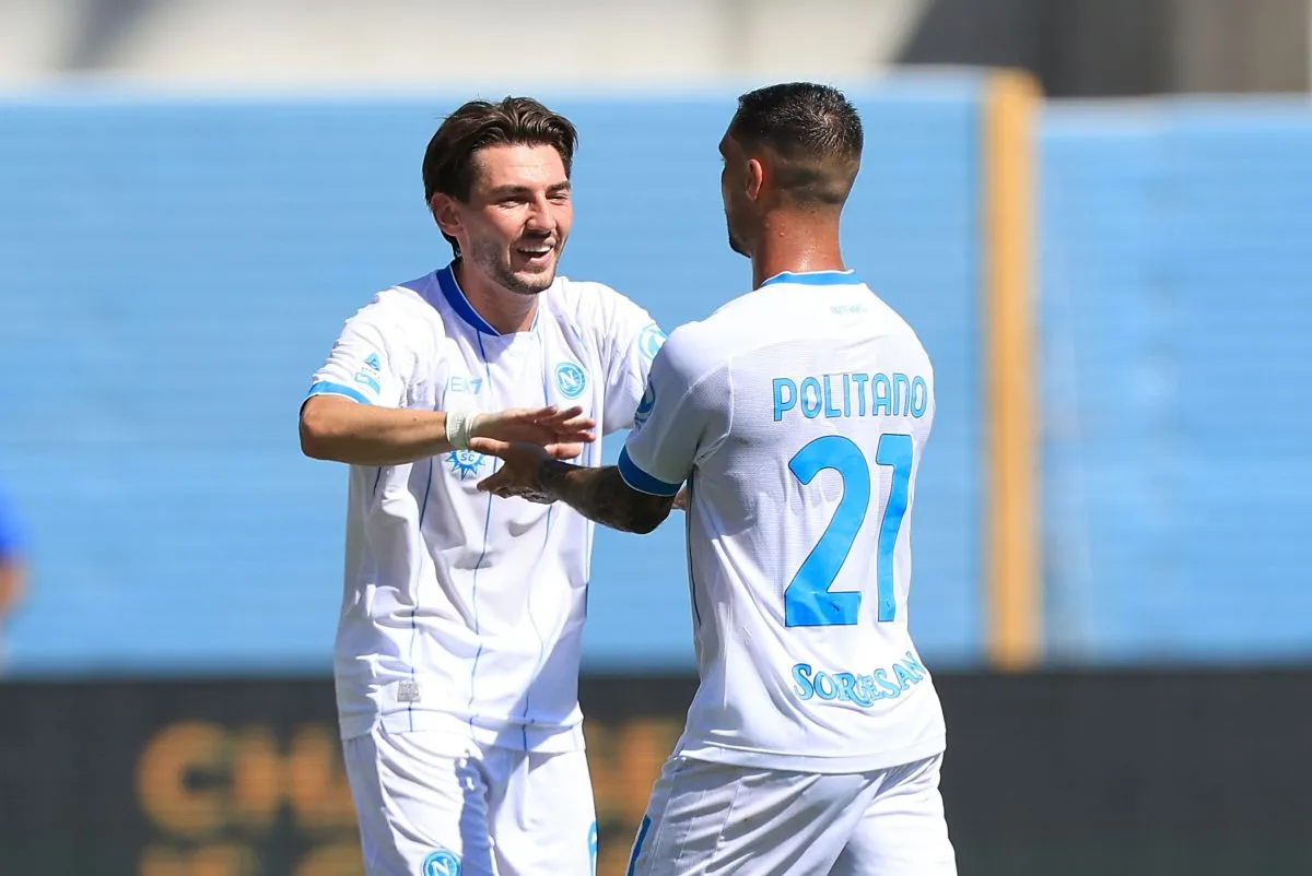 Napoli goalscorer Gilmour on Landucci celebration: ‘We worked on it in training’