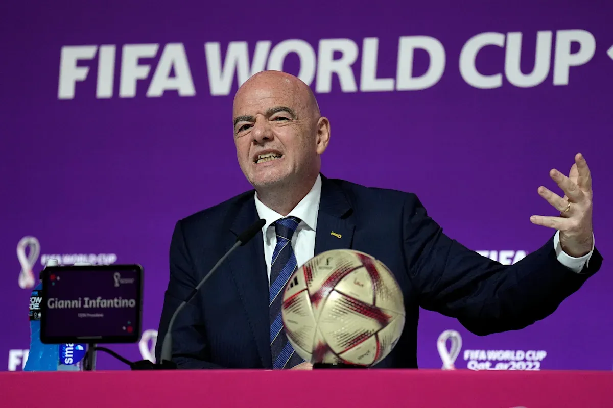 Dutch football federation is latest to withdraw support for FIFA President Gianni Infantino