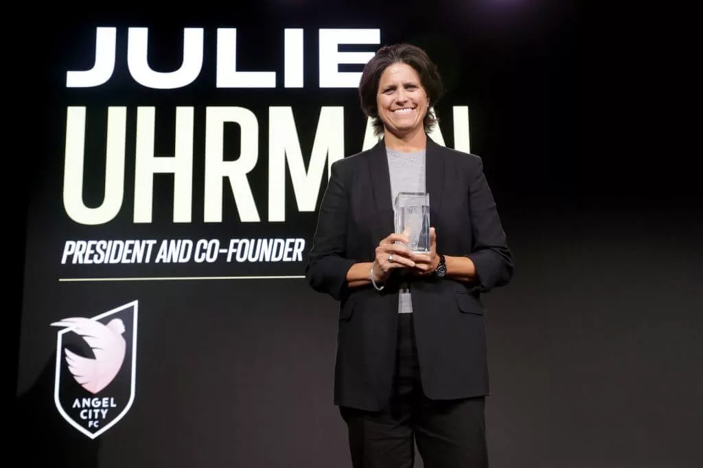 Angel City co-founder Julie Uhrman to step down as CEO, moving into new role