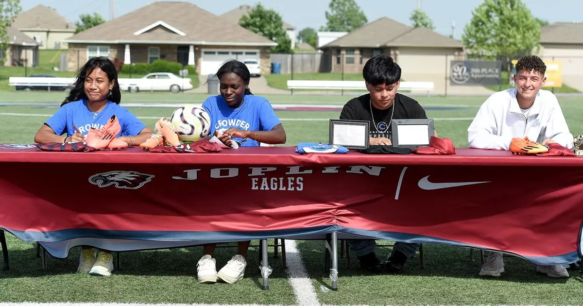 Four Eagle soccer players sign with colleges
