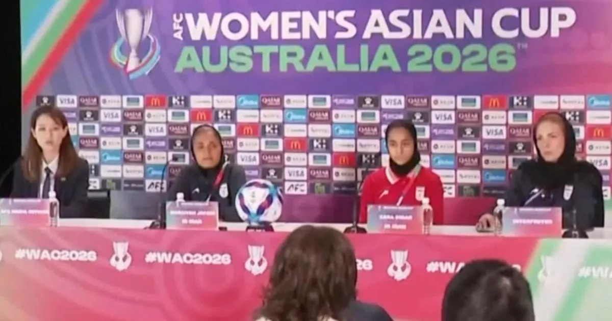 What happened with Iranian women's soccer team in Australia