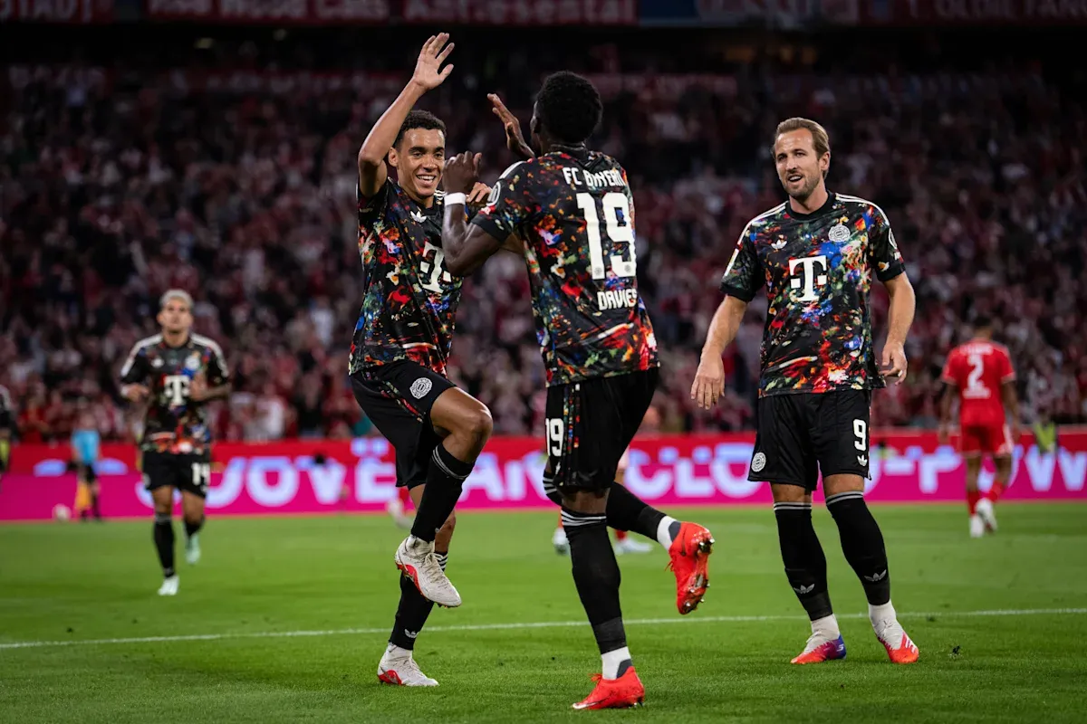 After another scoring performance, Jamal Musiala is excited for his future at Bayern Munich