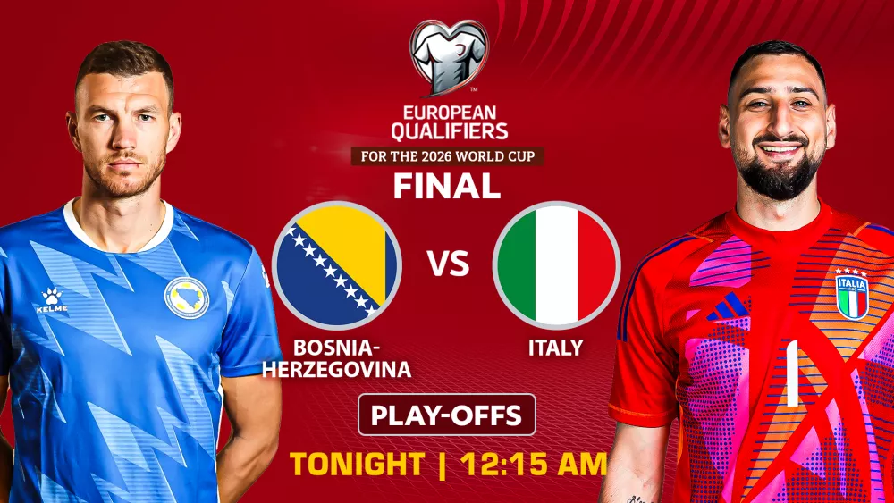 Bosnia Beats Italy 4-1 On Penalties