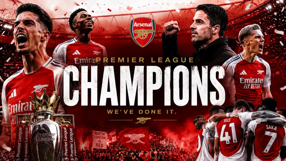 Arsenal End 22-Year Wait as Premier League Champions Again