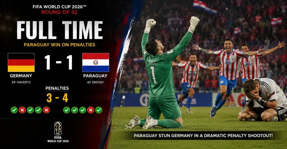 Penalty Shootout Heartbreak for Germany